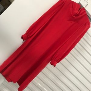 Vintage Stanley Sherman Neiman Marcus red dress